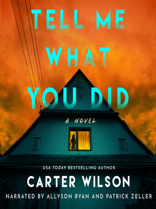 Title details for Tell Me What You Did by Carter Wilson - Wait list